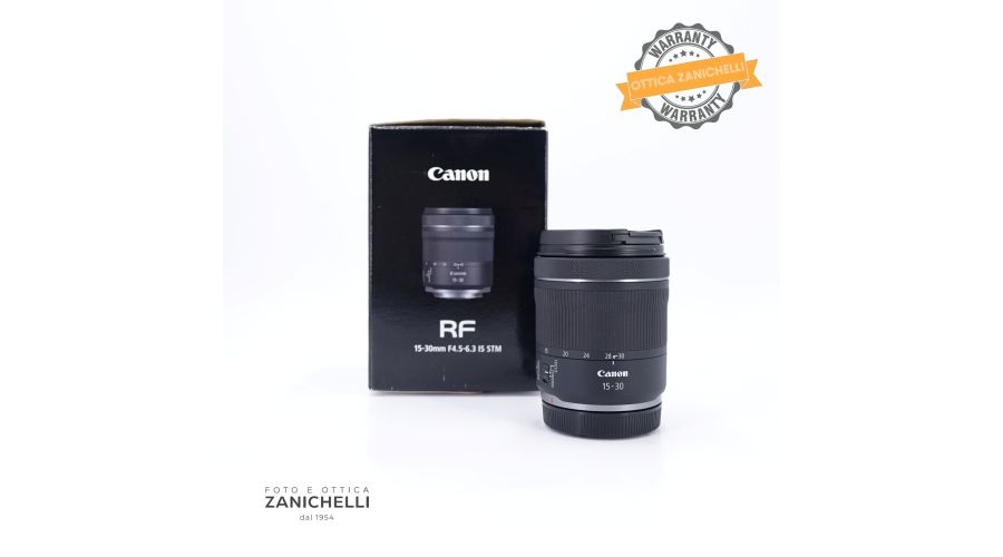 Canon RF 15-30mm f/4.5-6.3 IS STM Usato 