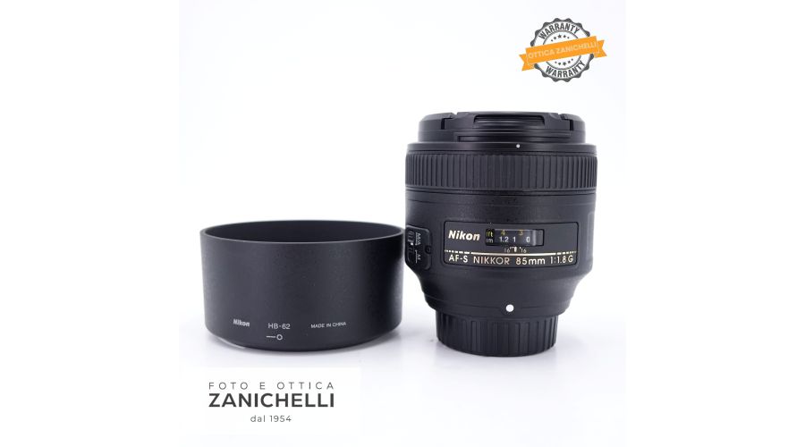 Nikon AF-S 85mm f/1.8 G Usato - foto 3