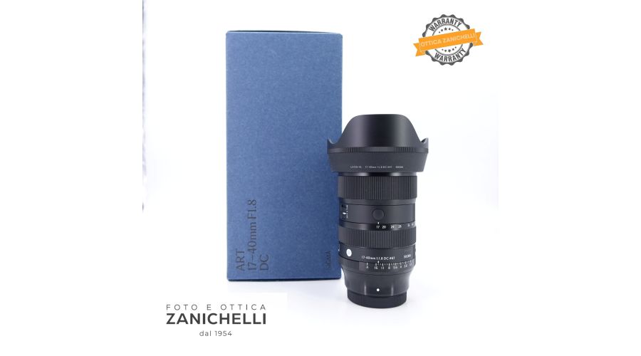 Sigma 17-40mm f/1.8 DC ART 