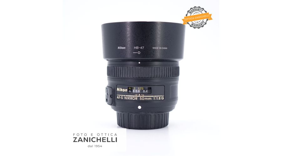 Nikon AF-S 50mm f/1.8 G Usato 