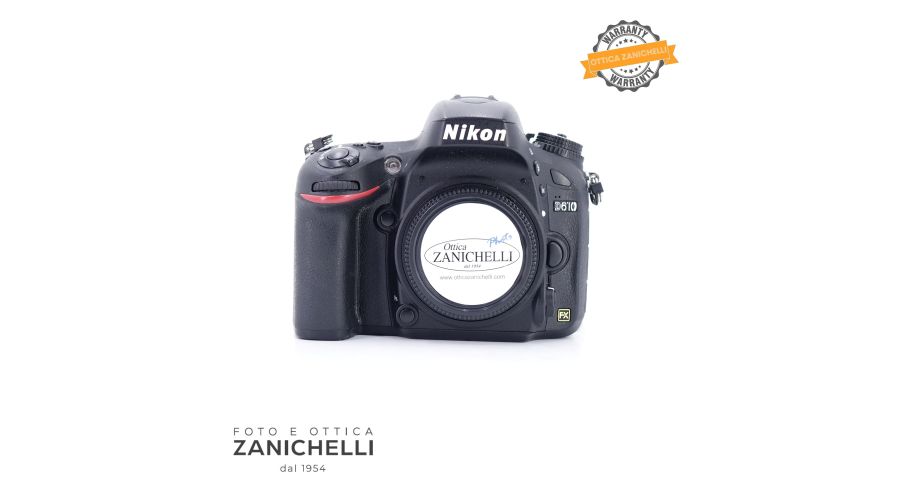 Nikon D610 Body 16448 Scatti Usato 