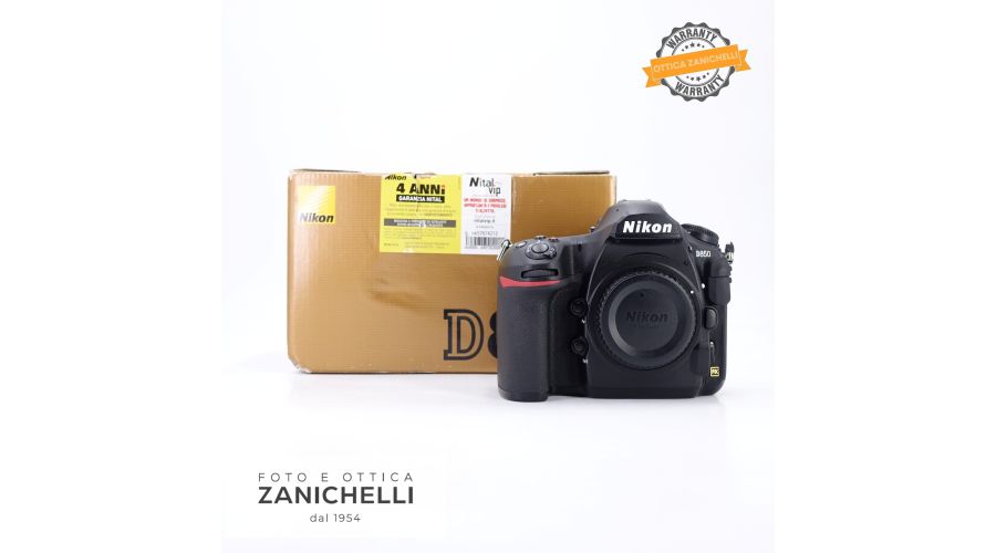Nikon D850 Body 4400 Scatti Nital Usato 