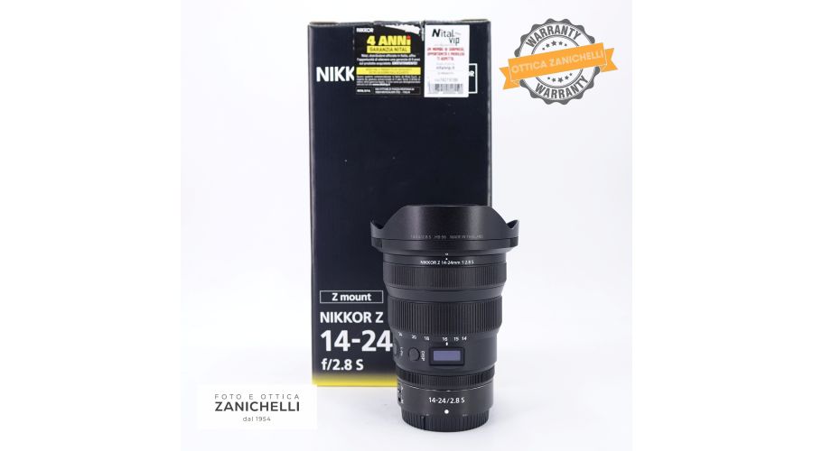 Nikon Nikkor Z 14-24mm f/2.8 S Nital Usato 