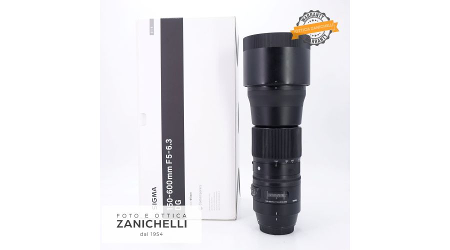 Sigma 150-600mm f/5-6.3 DG Contemporary 