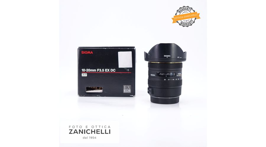 Sigma 10-20mm f/3.5 EX DC 