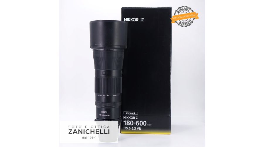 Nikon NIKKOR Z 180-600mm f/5.6-6.3 VR Usato 