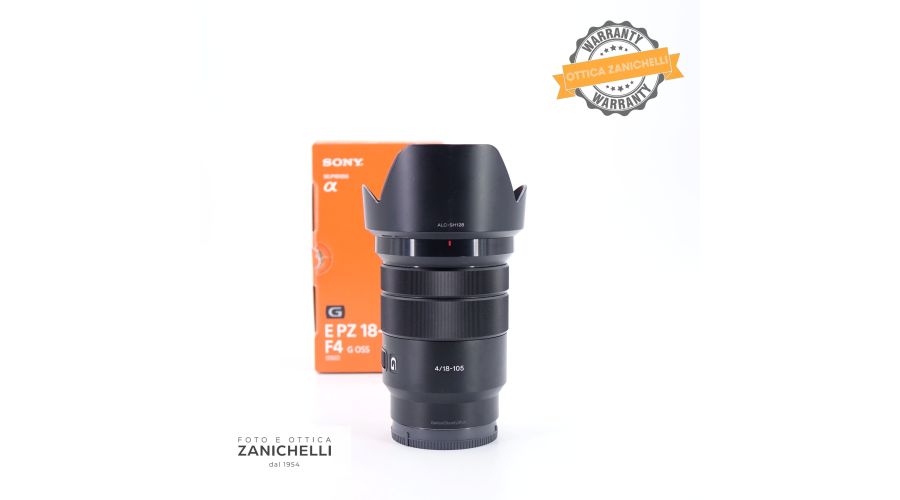 Sony E PZ 18-105mm f/4 G OSS Usato 