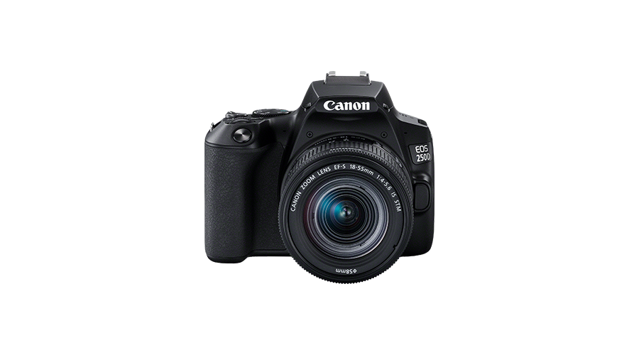 Canon EOS 250D + EF-S 18-55mm f/4-5.6 IS STM Kit fotocamere SLR 24,1 MP CMOS 6000 x 4000 Pixel Nero- foto 5