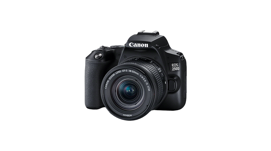 Canon EOS 250D + EF-S 18-55mm f/4-5.6 IS STM Kit fotocamere SLR 24,1 MP CMOS 6000 x 4000 Pixel Nero- foto 6