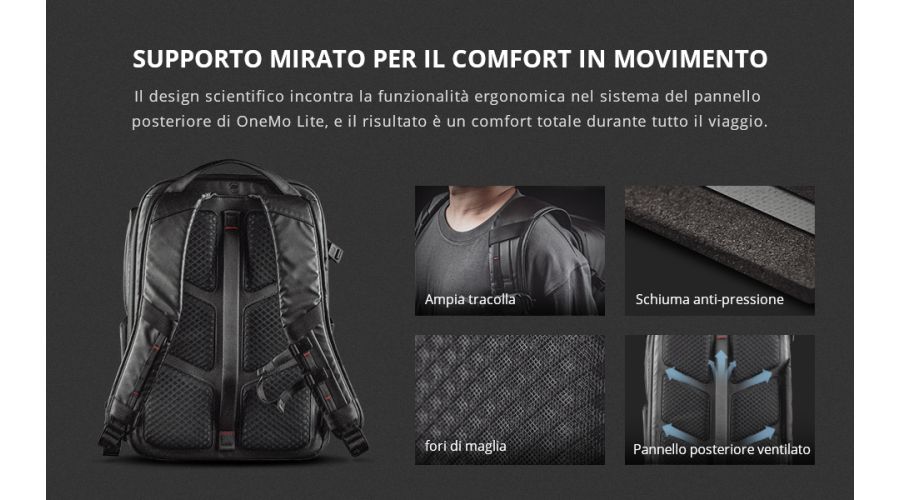 PGYTECH OneMo Lite Backpack 22L- foto 2