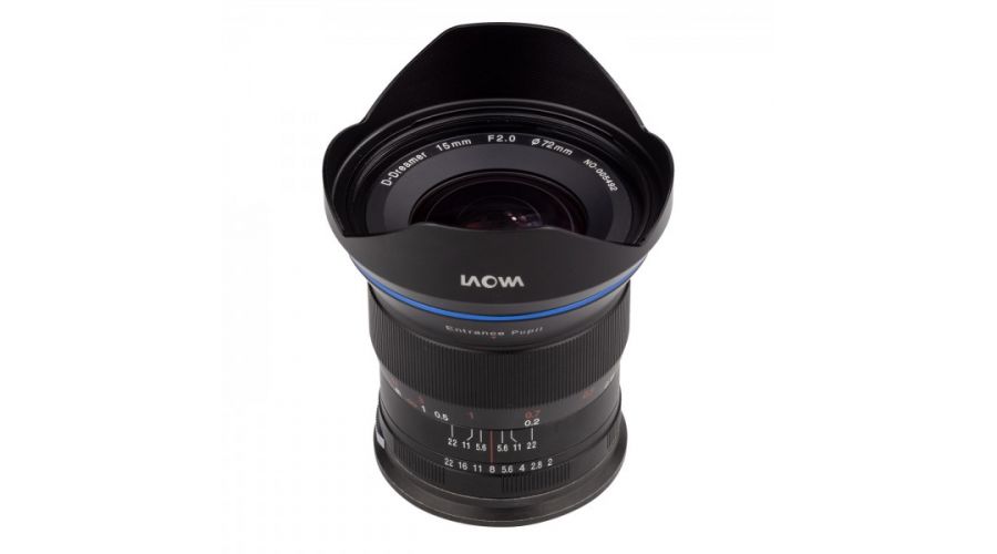 Laowa 15mm f/2 Zero-D SLR Obiettivo ultra-ampio Nero