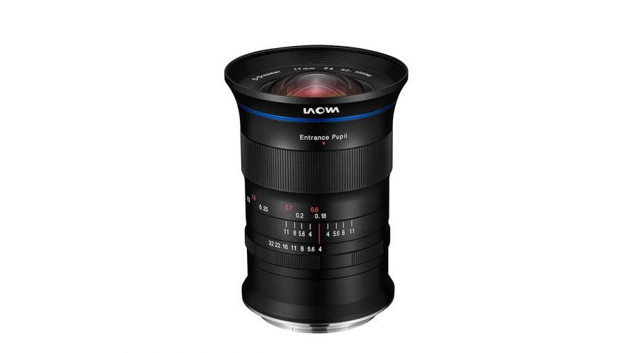 Laowa 17mm f/4 Ultra-Wide GFX Zero-D MILC Obiettivo ampio Nero