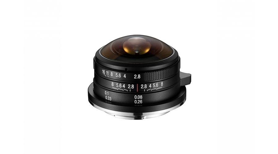 Laowa 4mm f/2.8 Fisheye MFT Obiettivo fish-eye ampio Nero