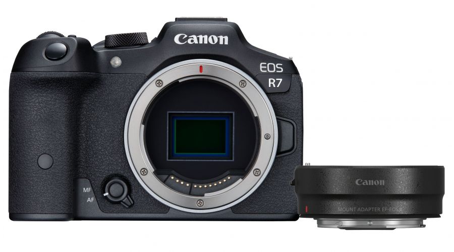 Canon EOS R7 + EF- R Adapter