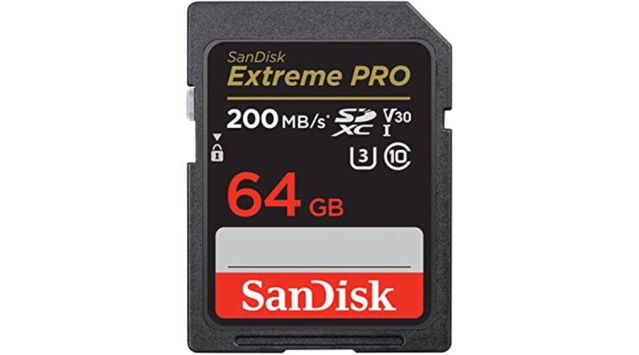 Sandisk Extreme Pro Scheda di Memoria da 64 Gb, Velocità di Lettura Fino a 170 MB/S, Classe 10, U3, V30