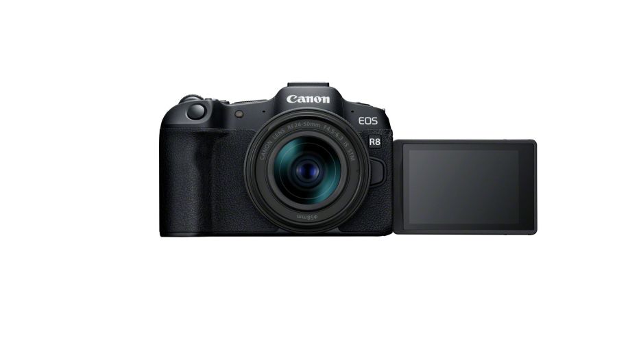 Canon EOS R8 + RF 24-50mm F4.5-6.3 IS STM Kit MILC 24,2 MP CMOS 6000 x 4000 Pixel Nero- foto 2