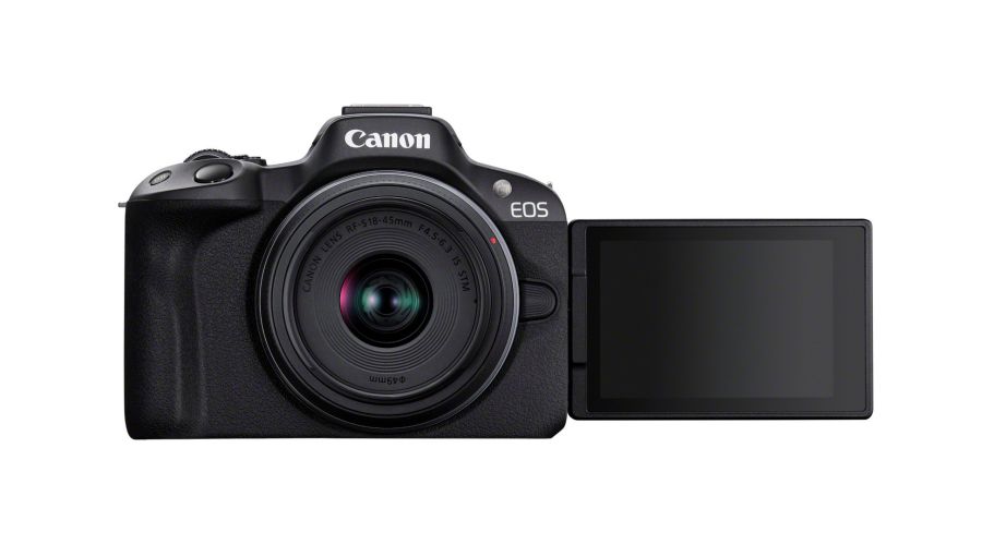 Canon EOS R50, Black + RF-S 18-45 IS STM + RF-S 55-210mm F5-7.1 IS STM Kit MILC 24,2 MP CMOS 6000 x 4000 Pixel Nero- foto 2