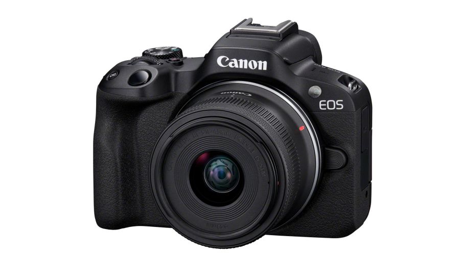 Canon EOS R50, Black + RF-S 18-45 IS STM + RF-S 55-210mm F5-7.1 IS STM Kit MILC 24,2 MP CMOS 6000 x 4000 Pixel Nero- foto 3