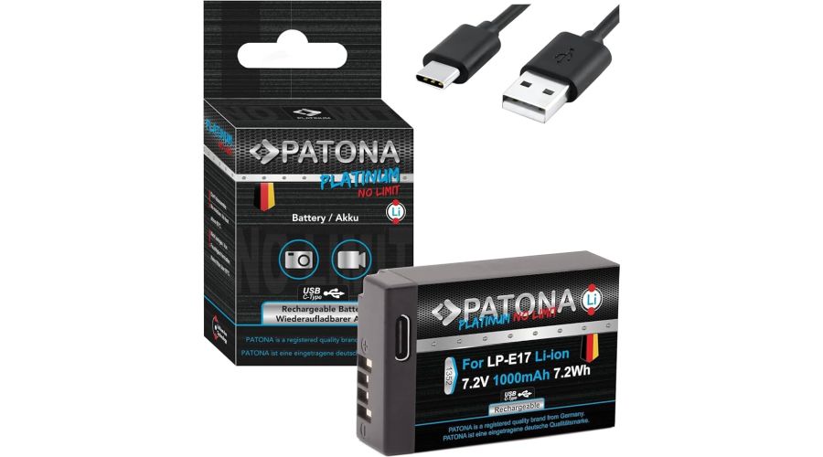 Patona Batteria LP-E17
