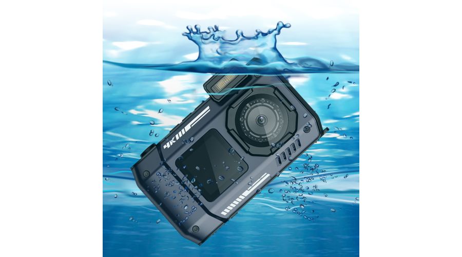 ASAKY PHOTO CAMERA DIGITALE D70 SPORT IMPERMEABILE 7MT BLACK