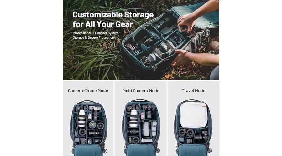 PGYTECH Roller Camera Backpack 30Lt- foto 4