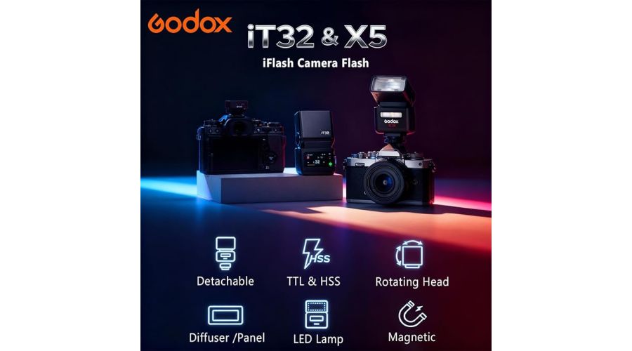 Godox iT32 TTL Flash con Trigger X5N per Nikon- foto 2