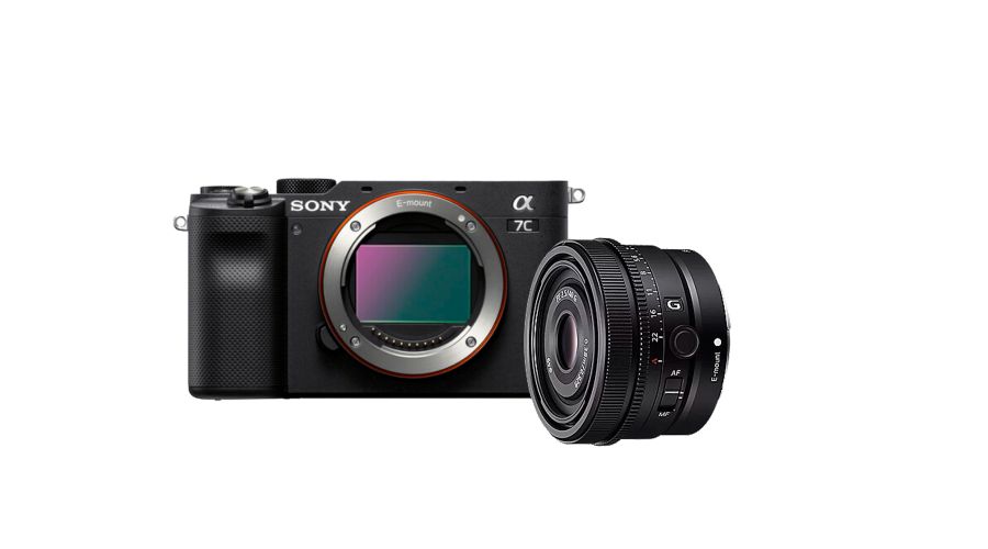 Sony A7C II Black + FE 40mm F2.5 G
