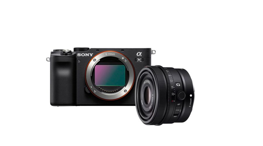 Sony A7C II Black + FE 50mm F2.5 G