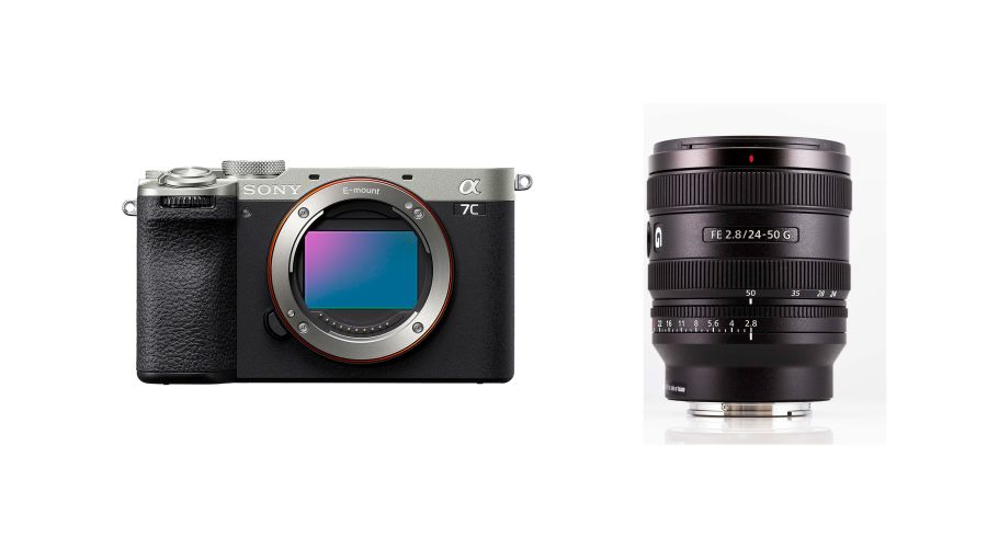 Sony A7C II Silver + FE 24-50 G