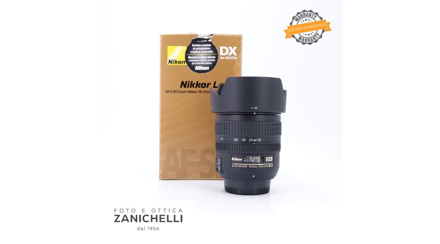 Nikon AF-S 18-70mm f/3.5-4.5 G ED DX Usato 