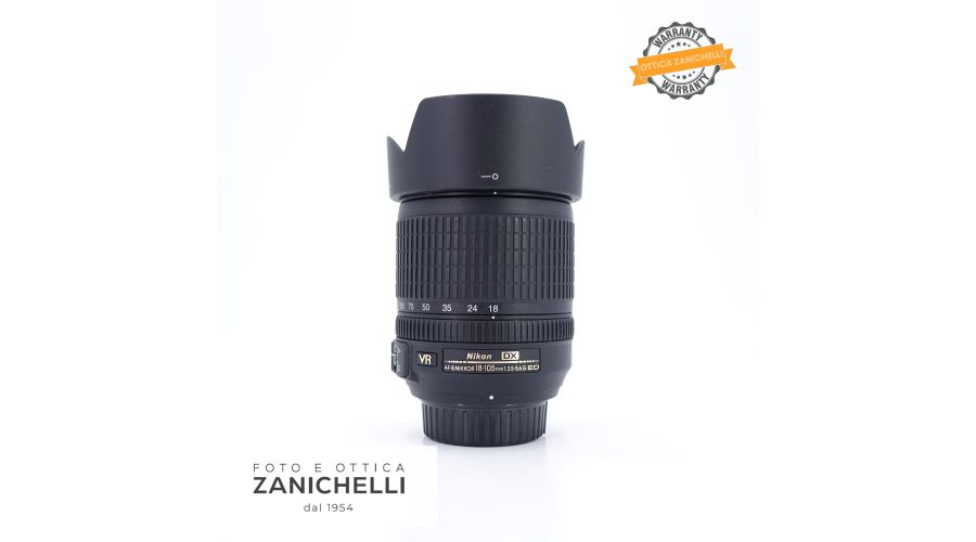 Nikon AF-S 18-105mm f/3.5-5.6 G ED VR Usato 