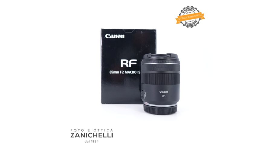 Canon RF 85mm F/2 MACRO IS STM Usato 