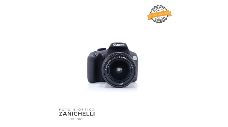 Canon EOS 1300D + 18-55mm III 3600 Scatti Usato 
