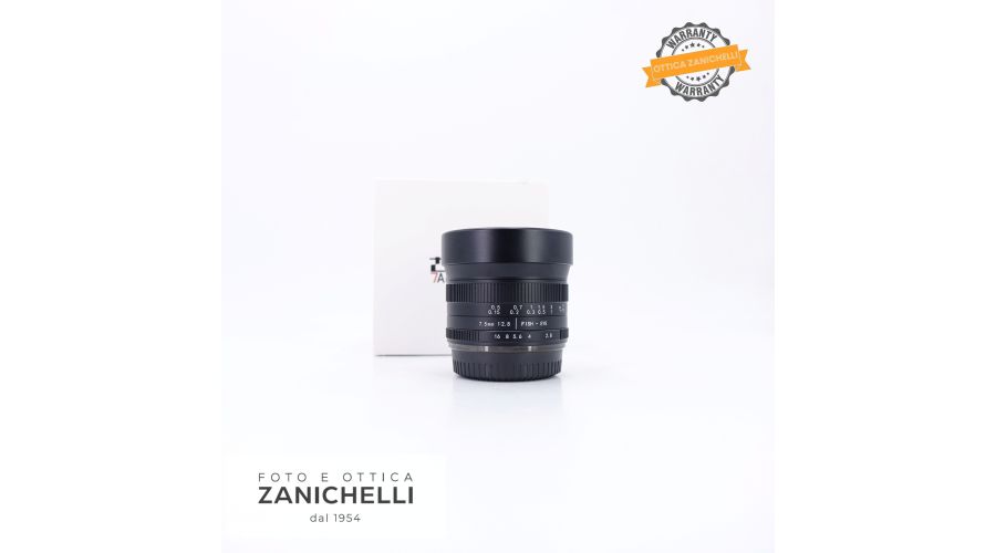 7Artisans 7.5mm f/2.8 Fish-Eye Micro 4/3 Usato 