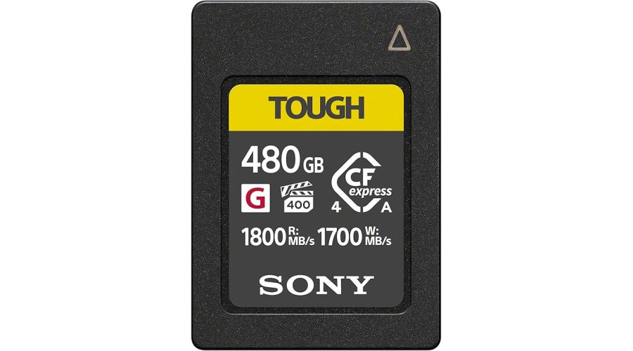 Sony CFexpress 480 GB Type A Tough G lettura 1800