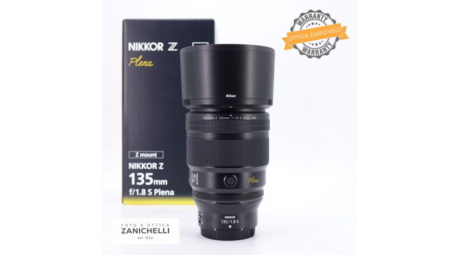 Nikon Z 135mm f/1.8 S Plena Nital Usato 