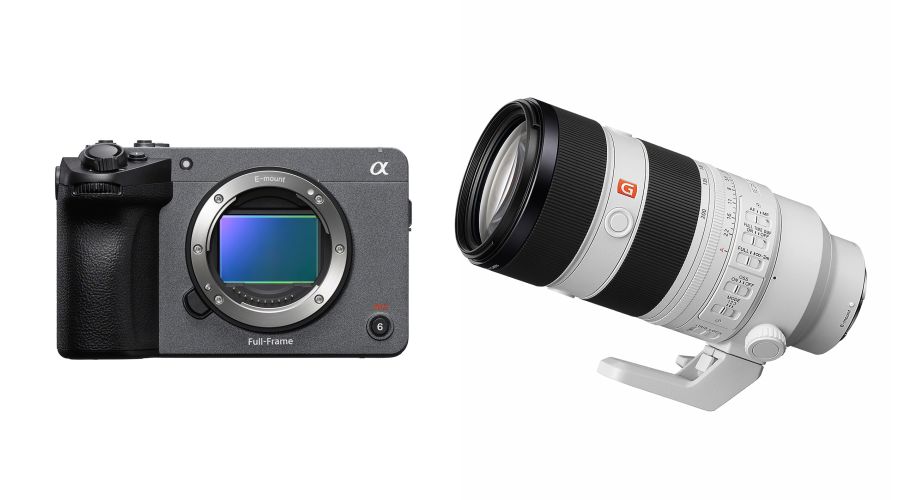 Sony FX5 Cinema Line Handle + FE 70-200 f2.8 GM II