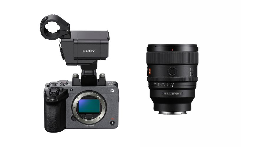 Sony FX5 Cinema Line Handle + FE 85 f1.4 GM II
