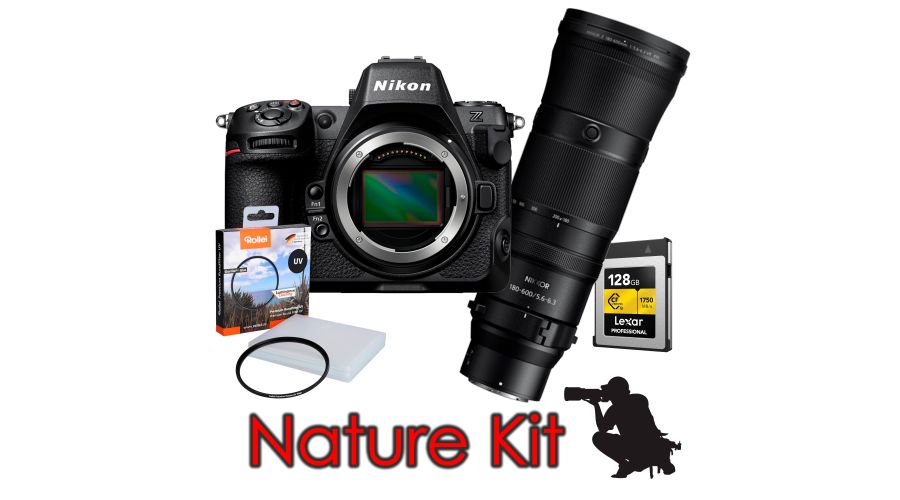 Nikon Z8 + Nikon Z NIKKOR 180-600 + CFexpress Lexar Pro Type B + Rollei filter 95mm