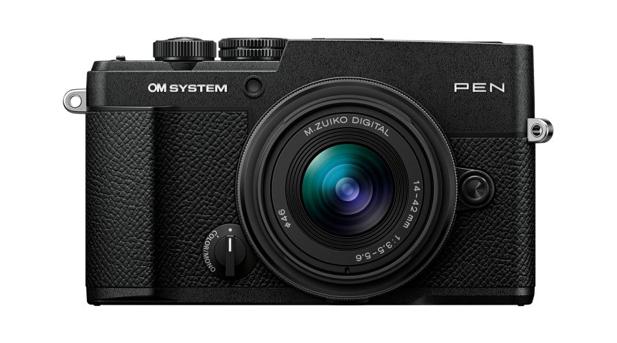 OM System Pen Black + M.Zuiko 14-42mm f3.5-5.6 III