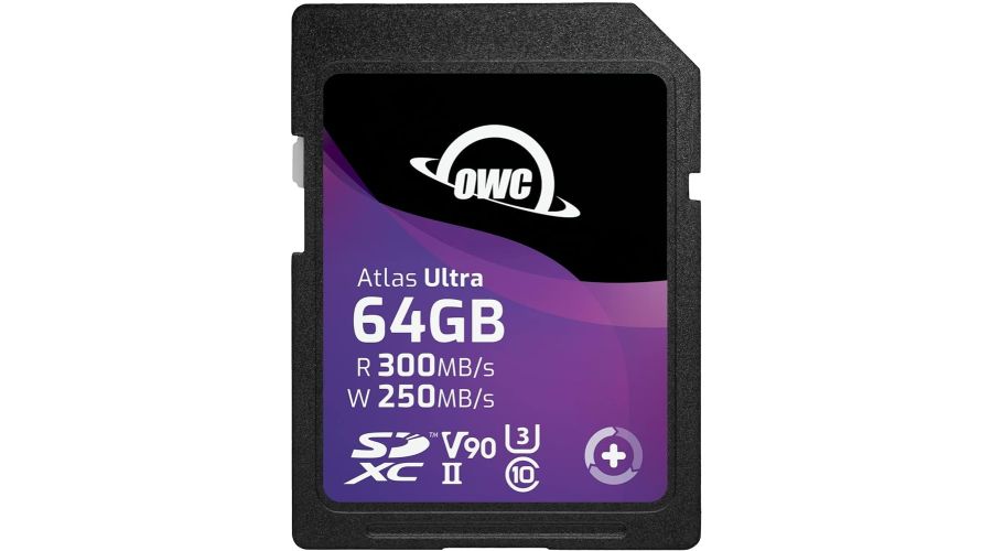 OWC Atlas 64Gb Ultra High-Performance SDXC UHS II V90