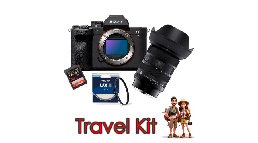 Sony A7 IV + Sigma 24-70mm f2.8 DG DN II + Sandisk Extreme PRO 64Gb + Hoya Filter