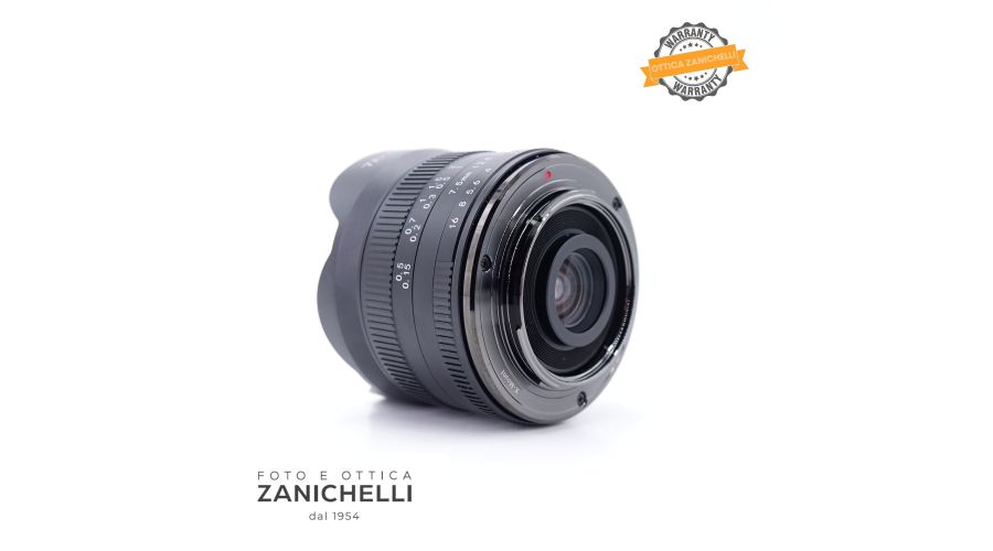7Artisans 7.5mm f/2.8 Fish-Eye Micro 4/3 Usato - foto 4