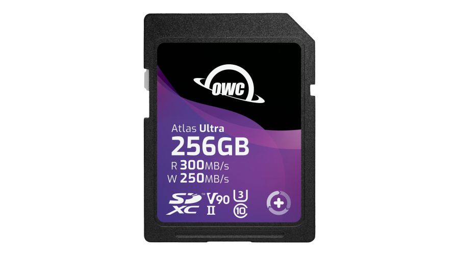 OWC 256GB Atlas Ultra SDXC UHS-II V90 R300 MB/s W250 MB/s