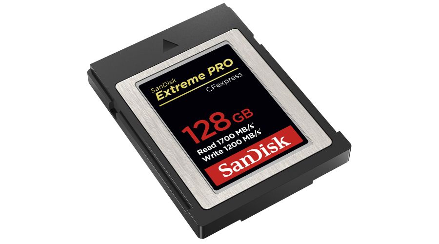 SanDisk Scheda Extreme PRO CFexpress Tipo B, 128GB, fino a 1.700 MB/sec RAW 4K