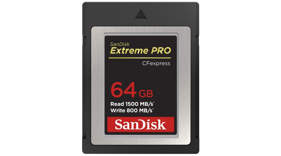 SanDisk Scheda Extreme PRO CFexpress Tipo B, 64 GB, fino a 1.500 MB/sec RAW 4K