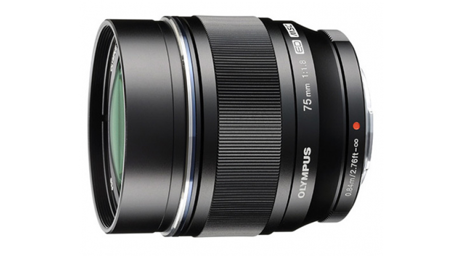 Olympus M.ZUIKO ED 75mm f/1.8 Black