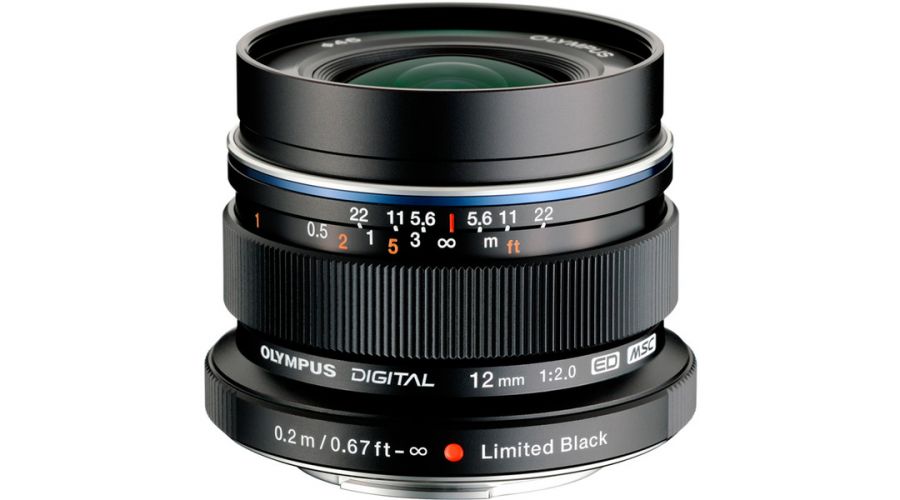 Olympus M.ZUIKO ED 12mm f/2 Black