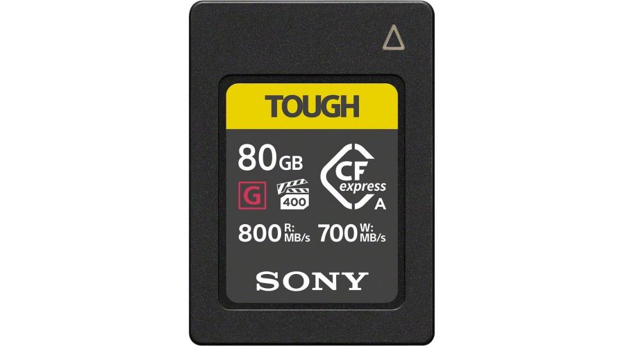 Sony Cfexpress  80 GB Type A Tough G Lettura 800 MB/s, Scrittura 700 MB/s