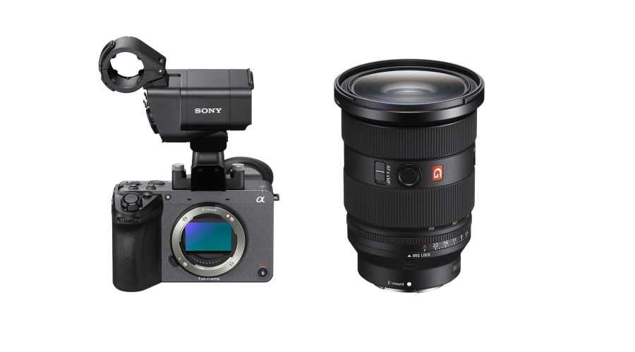 Sony FX2 Cinema Line HANDLE + FE 24-70mm F2.8 GM II